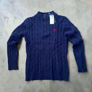 Ralph Lauren Navy Quarter Zip